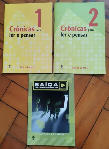 3x Livros - Escola Adventista