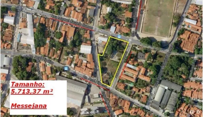 Terreno Comercial Premium com 4 Frentes - 5.713m² na Rua José Hipólito, Sobral/CE - Um Ati