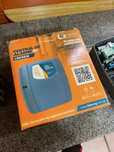 Central de alarme Líder LR03SW com Wi-Fi 