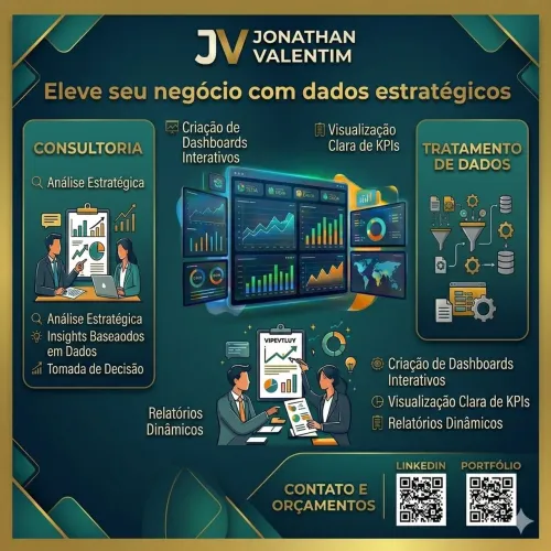 Especialista em Inteligência de Dados & Dashboards Estratégicos