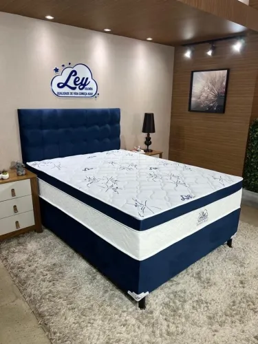Cama Queen ou king no boleto ou crediário