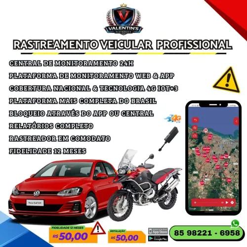 Rastreamento do Seu Veículo 24h Por Todo Brasil