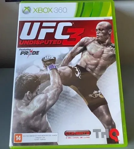 UFC undisputed 3 Xbox 360 original 