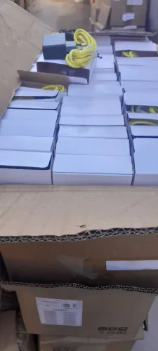 Fonte e cabo de rede,novo na caixa kit 12.1
