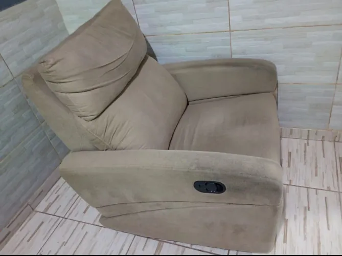 Poltrona do Papai TOP base ferro confortável