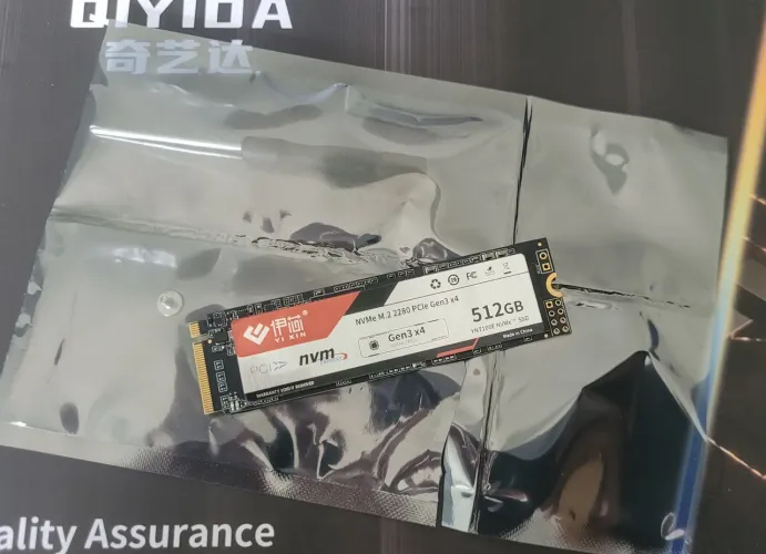 SSD Nvme 512GB PCIE 3