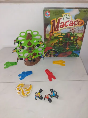 Jogo Antigo Pula Macacos Anos 2.000