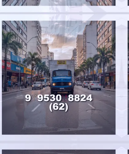 Frete em 3 bairros: Jardim Goiás, Setor Oeste e Campinas! Ligue agora e agende!