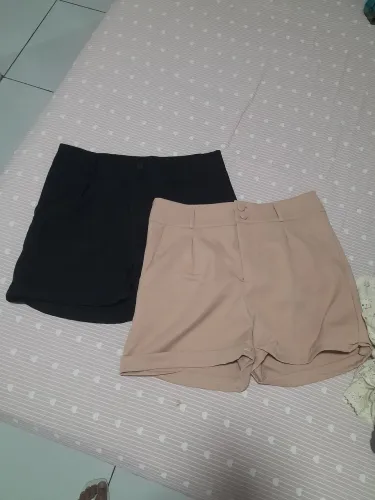 Kit short alfaiataria feminino