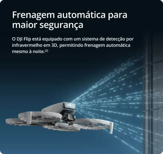 Drone DJI Flip Fly More Combo com tela