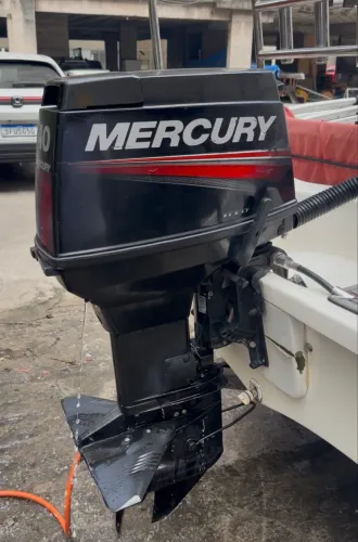 Motor de Popa Mercury 40hp 2 Tempos 3 Cilindros Japones - LER DESCRIÇÃO