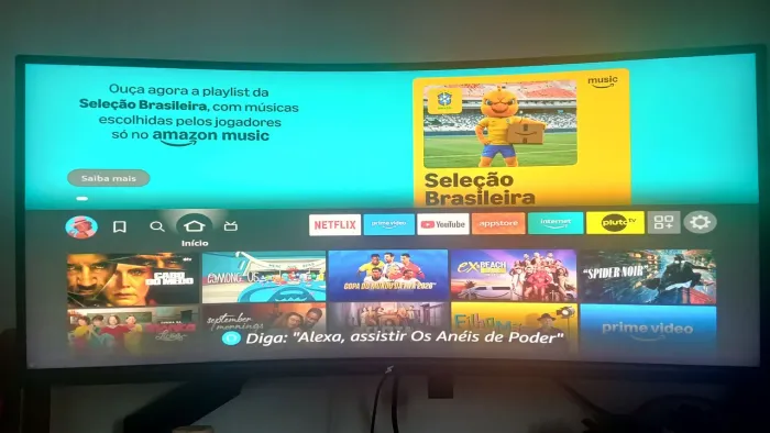 Fire TV Stick 3ª Geração Original Amazon | Alexa Funcionando | Controle com Volume