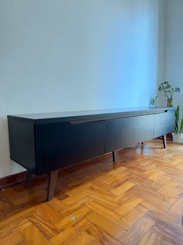 Rack MDF preto