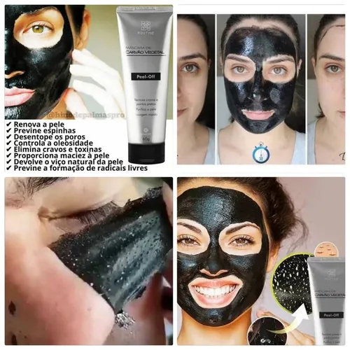 Máscara de Limpeza facial. 