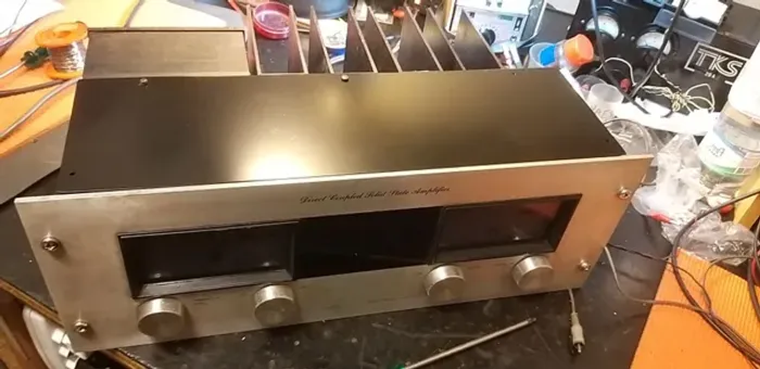 Amplificador Áudio PHASE LINEAR, americano, 700 W RMS,RARO, Leia!