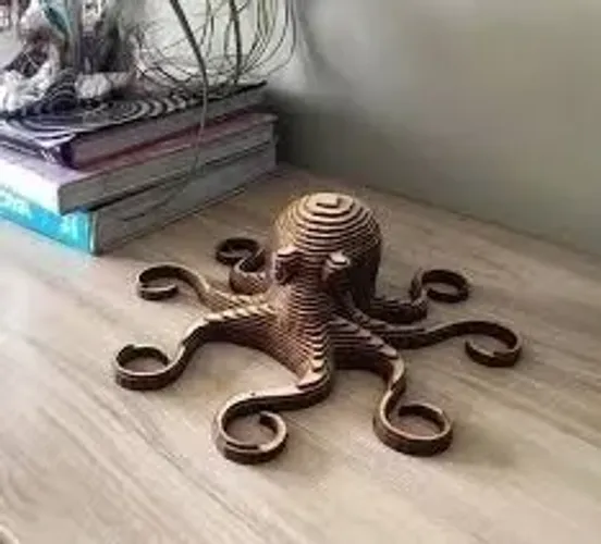 Octopus de MDF