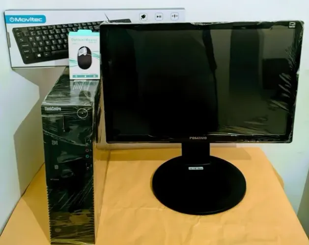 Computador Lenovo Thinkcentre Core i5 4gb RAM completo