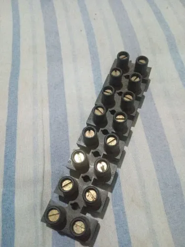 Conector barra sindal preto 10mm à 16mm