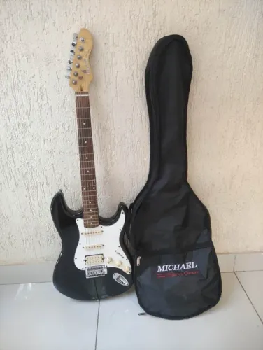 Guitarra Michael Stm Series + Alavanca Usada Ok