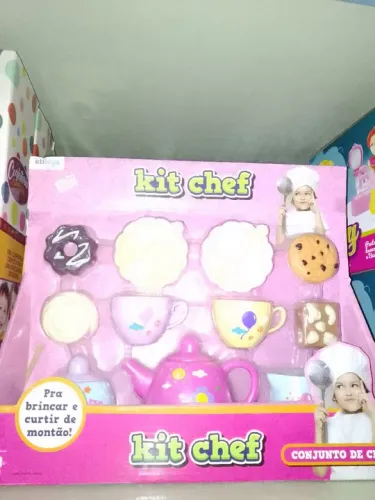 Kit Chef Infantil - Brinquedo de Faz de Conta
