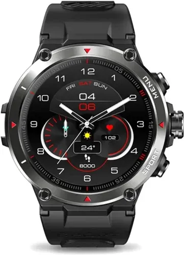 Smartwatch Zeblaze Stratos 2 tela 1.3'' Amoled GPS Global Sport - Preto
