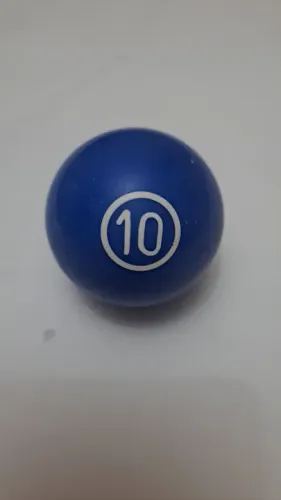 Bola de Bilhar Decorativa Número 10