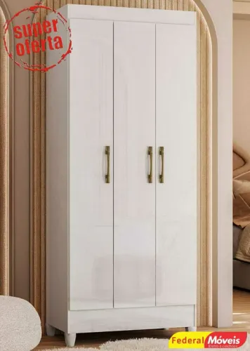 Guarda Roupa 3 Portas Temos Outras Cores