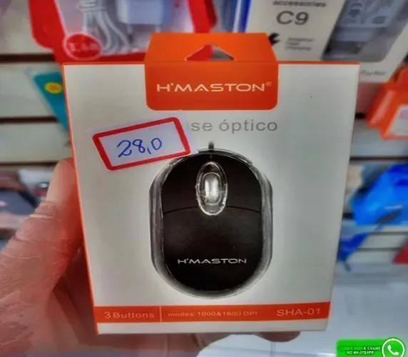 Mouse optico 1200 Dpis