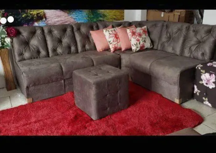SOFA DE CANTO NOVO FRETE GRÁTIS 