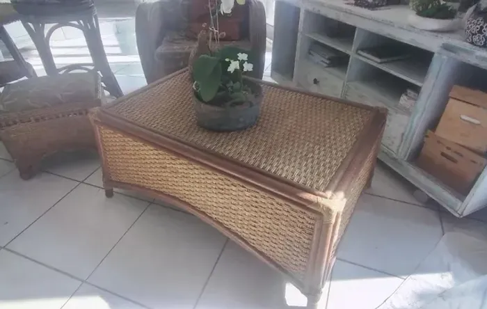 Moveis de Junco com Apui