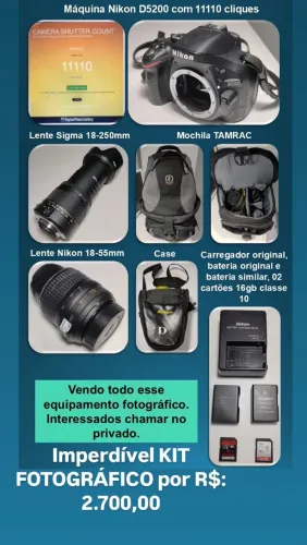 KIT FOTOGRAFIA