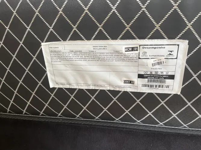 Cama de Solteiro Box