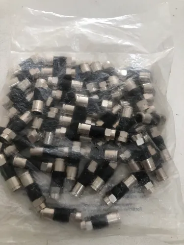 Pacote de conectores de cabo coaxial RG06 para antena