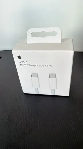 Cabo Original Apple 2 metros reforçado usb C - lacrado ( 1 ano garantia apple )