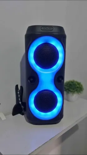 Caixa de Som XTRAD CS-29 (50W Potência + LED RGB)