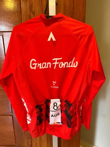 Blusa de ciclismo unissex manga comprida 