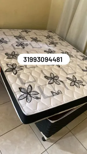 BASE + COLCHÃO CASAL D33