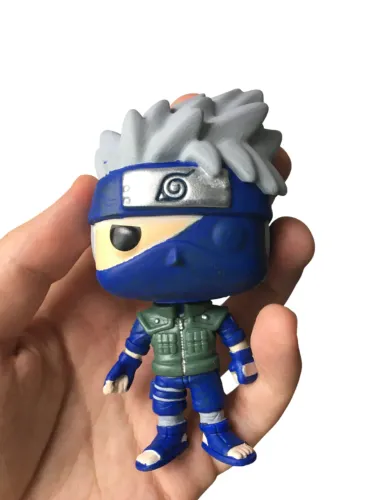 boneco estilo funko kakashi naruto
