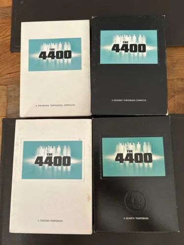 Dvd 4400 as quatro temporadas completas 