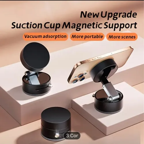 Suporte magnético para celulares iPhone, Samsung, Xaiomi
