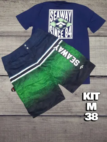 Kit Seaway - Camiseta e Bermuda