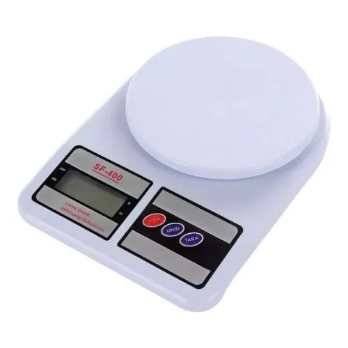Balança Digital para cozinha - Capacidade até 10kg com Visor LCD