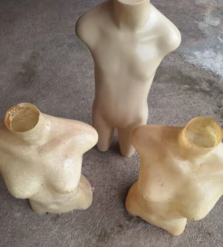 Manequins de mostruário