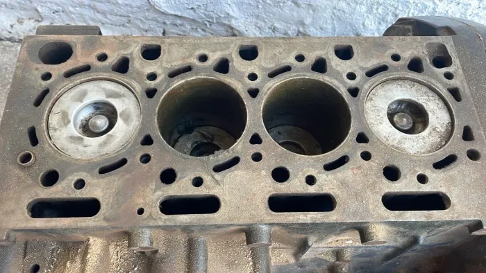 Bloco motor retroescavadeira jcb