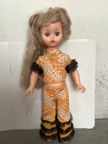 Boneca antiga Estrela Crecy anos 70