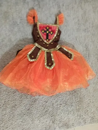 Fantasia Luxo Infantil - Cavaleira Medieval