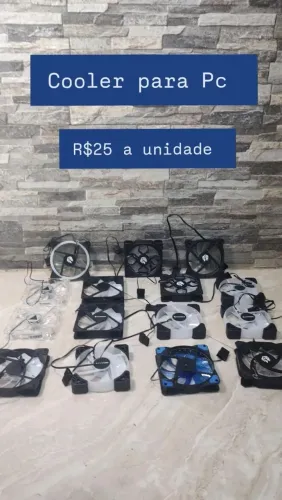 Cooler para Pc (diversos modelos)