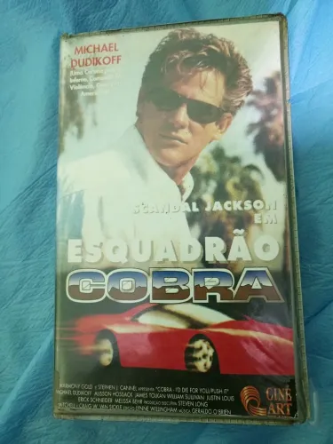 VHS Esquadrão Cobra Michael Dudikoff 