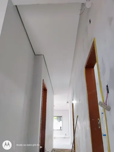 Pintura e fôrro pvc