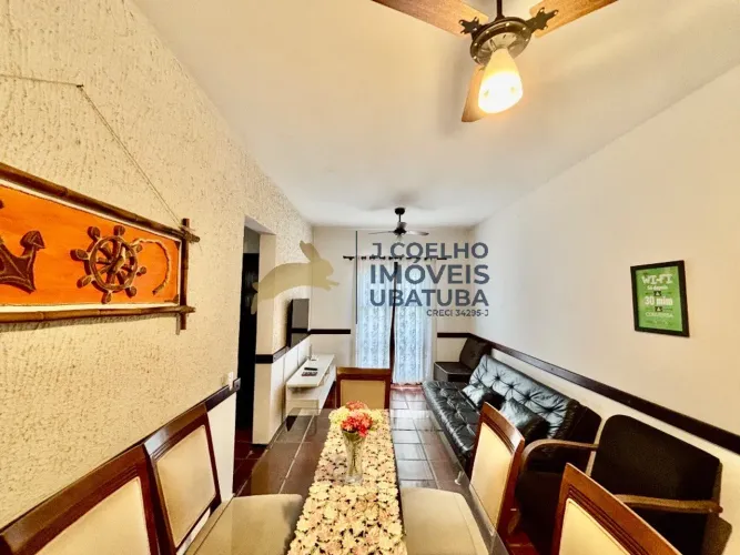 Apartamento à venda na PRAIA DO TENÓRIO com 2 dormitórios, 2 banheiros - Ubatuba SP